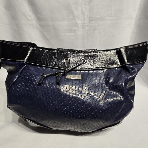 Miche Demi Shell Joyanna Excellent Condition Blue/Black Faux Leather - Picture 1 of 8